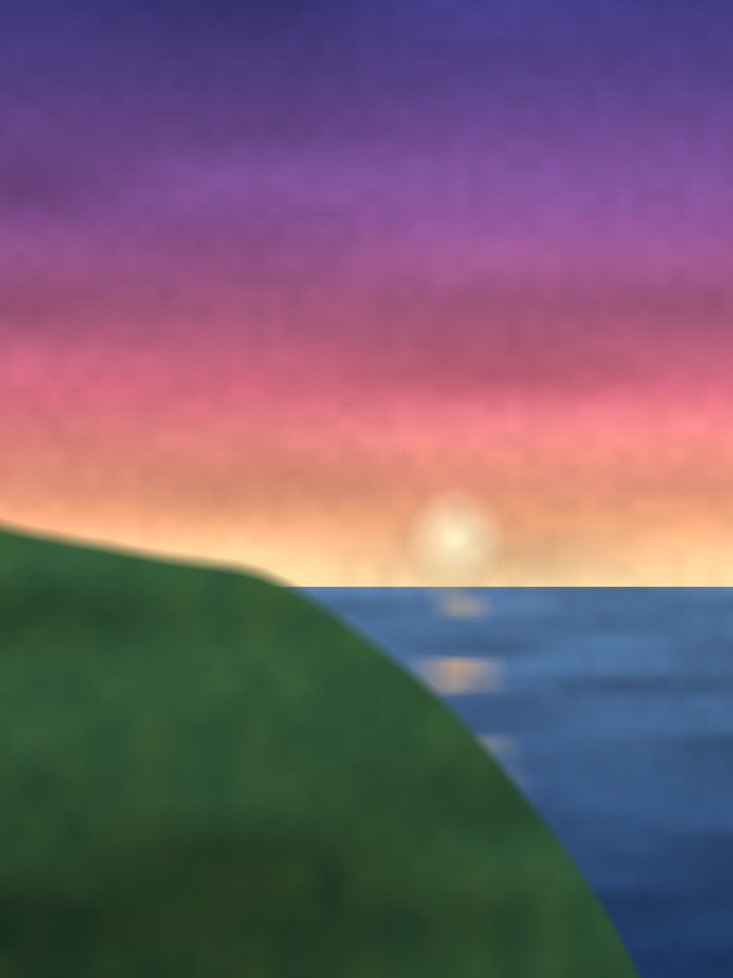 Original sunset photo